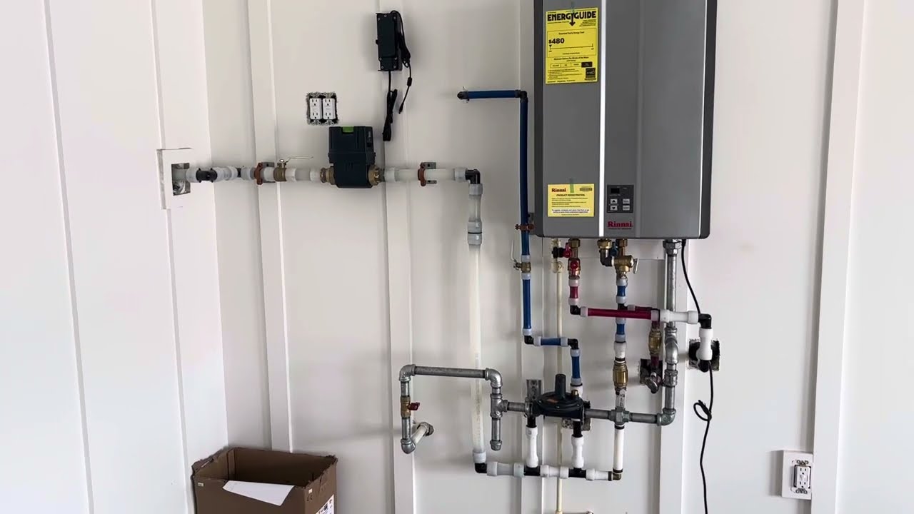 Tankless Water Heater Installation in Temelec